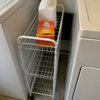 Whitmor White Rolling Utility Cart Whitmor White Rolling Utility Cart